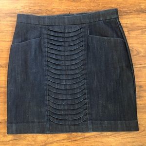 Anthropologie Leifsdottir Denim Skirt